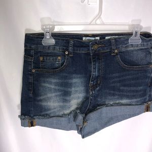 Juniors Indigo Rein Short Shorts Sz 11
